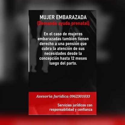Pensión prenatal — Mujer embarazada